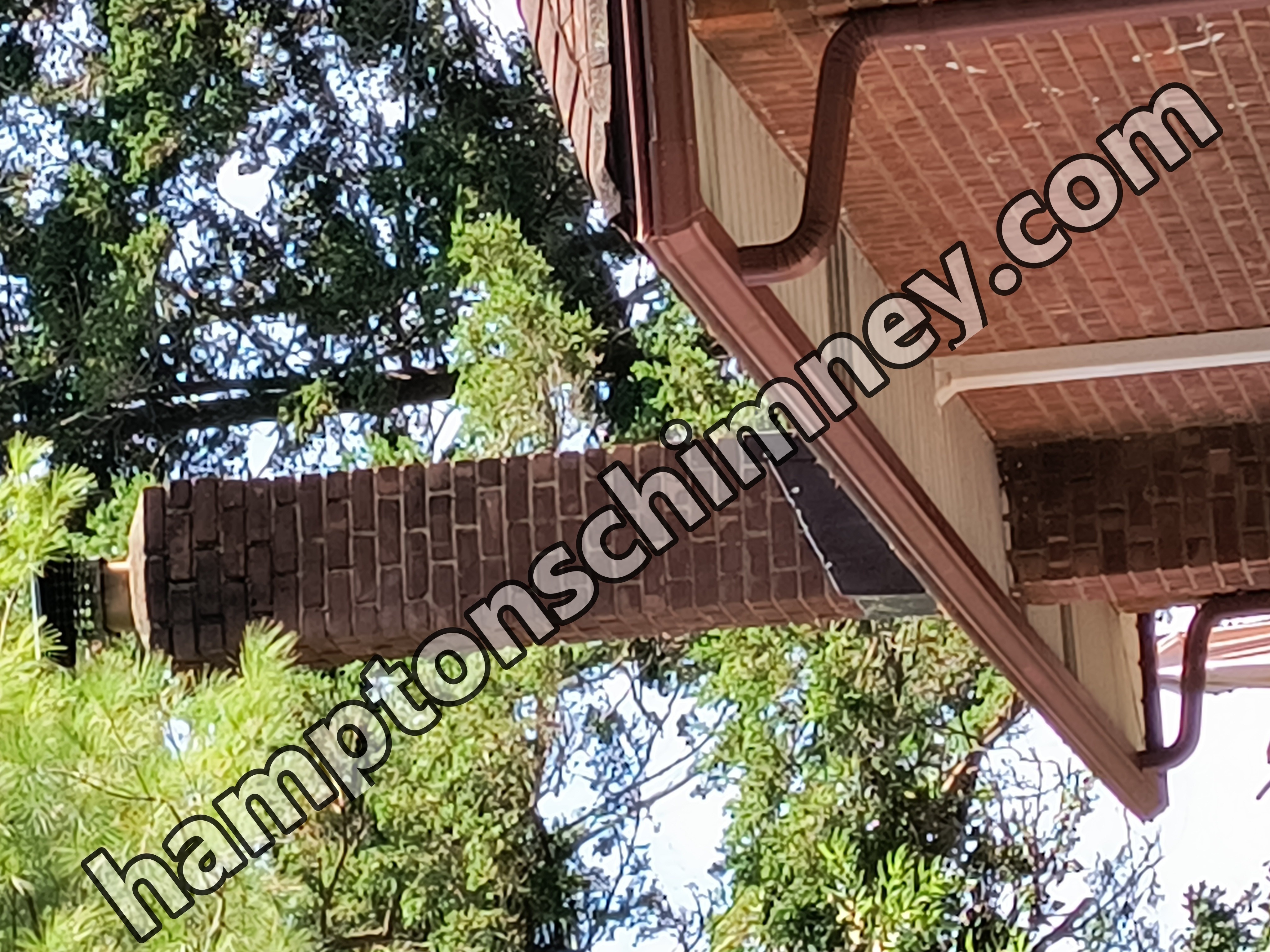 Before and after professional chimney cleaning in The Hamptons, NY